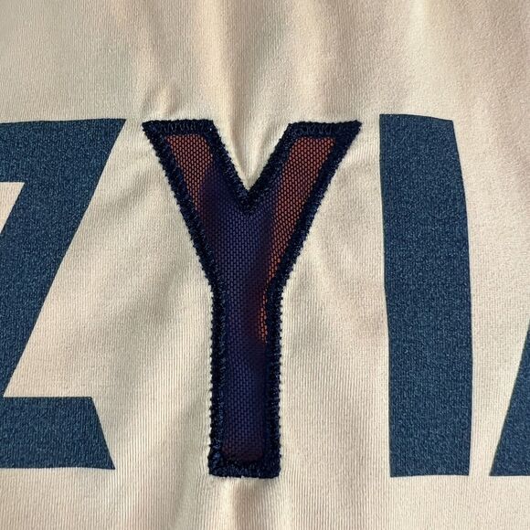 Zyia Active Sz XXL Bengal Tank Y Mesh Letter Sleeveless Yellow Orange Spell Out - Picture 7 of 10